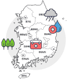 대피소를 찾아보세요